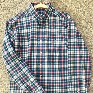 Vinyard Vines classic Tucker Shirt Size S multicolored plaid